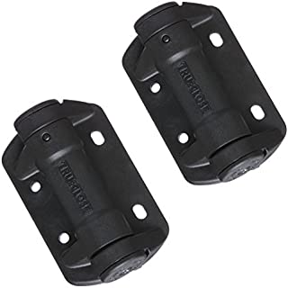 National Hardware N346-206 Truclose Narrow Spring Hinges Black Polymer 2 Pack