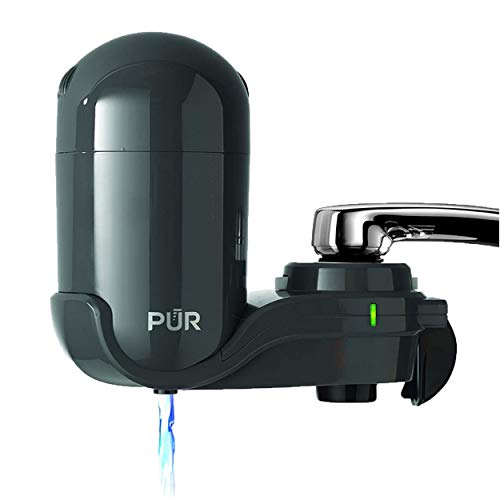 PUR Faucet Mount Water Filtration System, Small, Gray