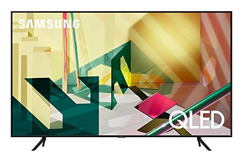 SAMSUNG 55-inch Class QLED Q70T Series - 4K UHD Dual LED Quantum HDR Smart TV with Alexa Built-in (QN55Q70TAFXZA, 2020 Model)