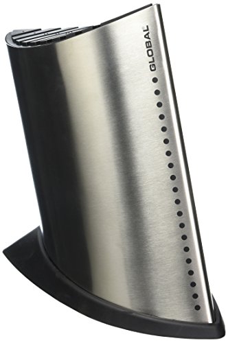 Global GKB-52 knife-blocks, Silver