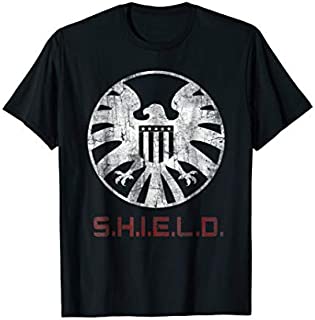 Marvel Agents of SHIELD Distressed Logo Graphic T-Shirt