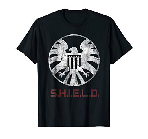 Marvel Agents of SHIELD Distressed Logo Graphic T-Shirt