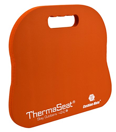 Northeast Products Therm-A-SEAT Sport Cushion Stadium Seat Pad, Orange