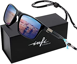 Fishing Polarized Sunglasses for Men Driving Running Golf Sports Glasses Square UV Protection Designer Style Unisex