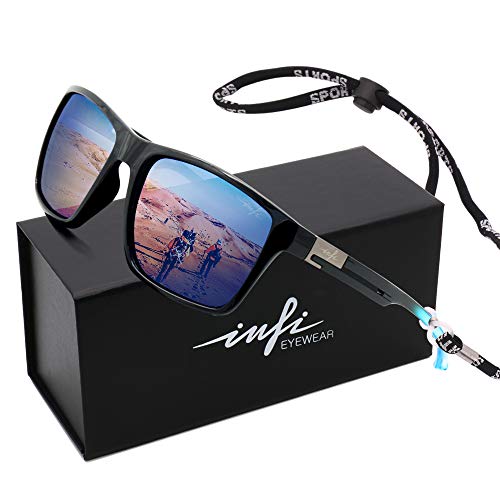 Fishing Polarized Sunglasses for Men Driving Running Golf Sports Glasses Square UV Protection Designer Style Unisex