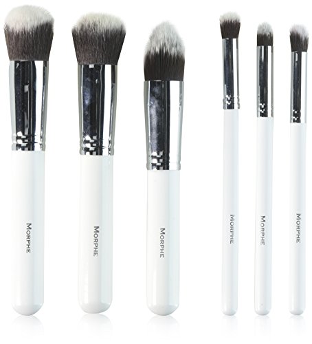 Morphe 6 Piece Deluxe Contour Brush Set - Set 690 (6 Pack)