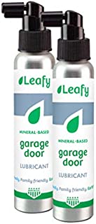 Leafy Garage Door Lubricant - 4oz 2-pack, Mineral Based, Home Family Earth Friendly