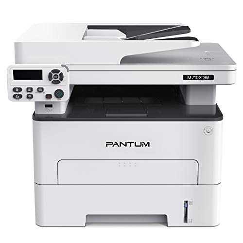 Pantum M7102DW Laser Printer Scanner Copier 3 in 1, Wireless Connectivity and Auto Two-Sided Printing with 1 Year Warranty, 35 Pages Per Minute