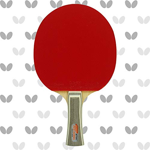 Butterfly Petr Korbel Blade & Sriver Rubber Shakehand Table Tennis Racket | Pro-Line Series | Classic Blade and Rubber Combination That Can Do It All | Recommended for Advanced Level Players