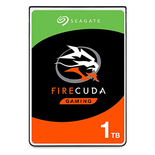 Seagate FireCuda Gaming SSHD 2.5 1TB SATA 6Gb/s Flash Accelerated (8GB) Fast Hard Drive (ST1000LX015)