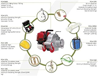 Portable Winch PCW3000-FK Forestry Assortment Kit