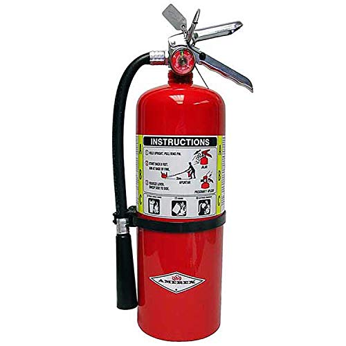 Amerex B500, 5lb ABC Dry Chemical Class A B C Fire Extinguisher