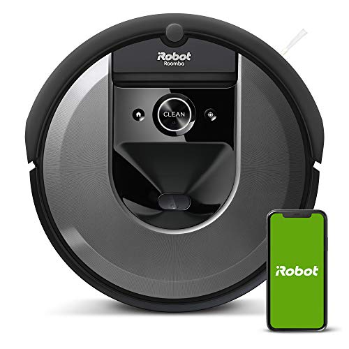 iRobot Roomba i7 (7150) Robot Vacuum- Wi-Fi Connected, Smart Mapping, Works with Alexa, Ideal for Pet Hair, Works With Clean Base