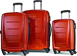 Samsonite Winfield 2 Hardside Expandable Luggage with Spinner Wheels, Orange, 3-Piece Set (20/24/28)