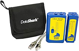 DataShark PA70025 RJ45 Network Cable Tester Kit - Test Patch Cords or Installed Cable Runs