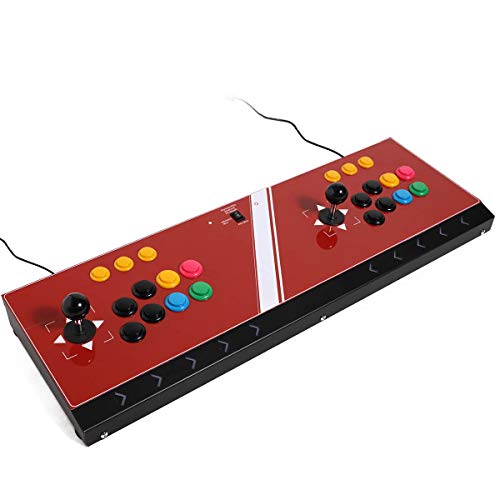 Arcade joystick Machine 2 players Video Game arcade stick for home Compatible with NEOGEO Mini/PC/PS Classic/Nintendo Switch/PS3/Android/Raspberry Pi