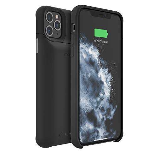 mophie 401004407 Juice Pack Access - Ultra-Slim Wireless Charging Battery Case - Made for Apple iPhone 11 Pro Max - Black