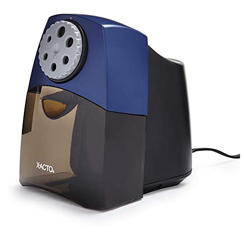 X-ACTO Electric Pencil Sharpener | Teacher Pro Pencil Sharpener for Classrooms, Quiet Electric Motor, Adjustable to Six Pencil Sizes