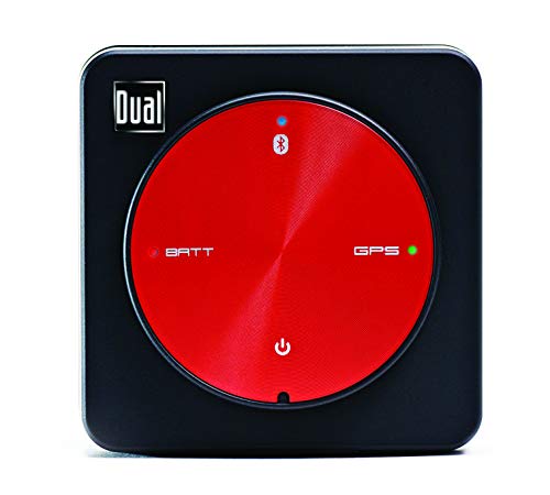 Dual Electronics XGPS150A Multipurpose Universal Bluetooth GPS Receiver with Wide Area Augmentation System and Portable Attachment , Black