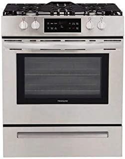 Frigidaire FFGH3051VS 30 Inch Stainless Steel Slide-in Gas Range