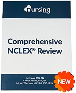 NURSING.com Comprehensive NCLEX Book [458 Pages] (2020, review for nursing students, full-color, content + practice questions + answers + cheat sheets)