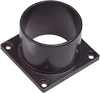 Design House 588004 3.5-inch Outdoor Pier Base Accessory Mount for Deck Porch Patio, Black