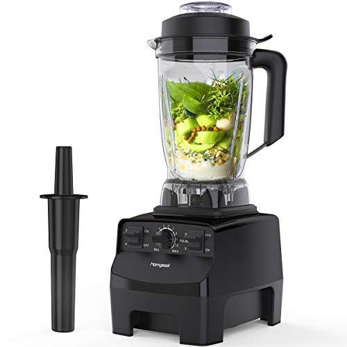 homgeek Blender 1450W Smoothie Blender, 30000RPM High Speed Countertop Blender for Shakes and Smoothies, 10-speeds Professional Power Blender for Kitchen Smoothie Maker, 68 Oz BPA Free Tritan Jar