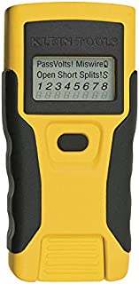 Klein Tools VDV526-052 Cable Tester, LAN Scout Jr. Network Tester / Continuity Tester for RJ45 Data Cable Twisted Pair Connections