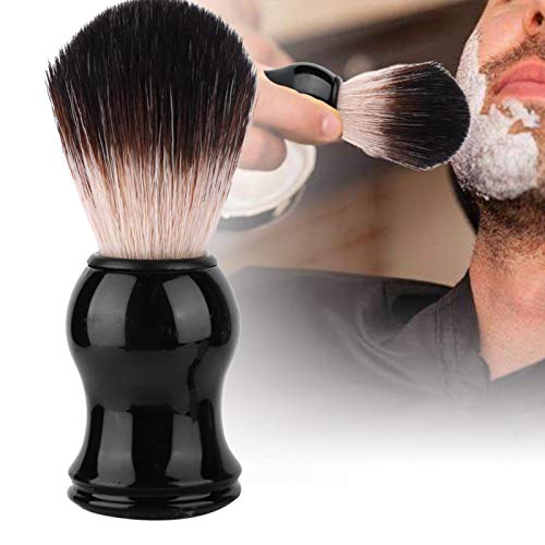 Lightweight Beard Cleaning Brush Beard Shaving Brush for Beauty for Hair Styling(Nylon imitation black four-way)