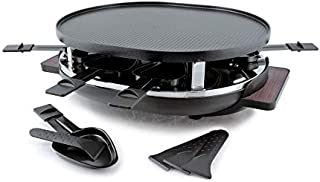 Swissmar Matterhorn 8 Person Raclette with Cast Aluminum Grill Top