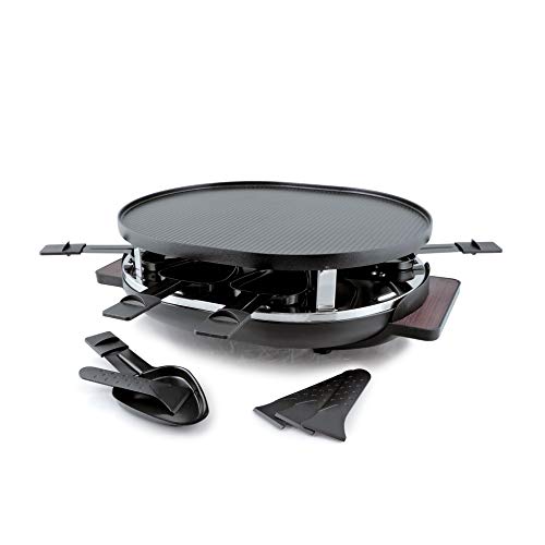 Swissmar Matterhorn 8 Person Raclette with Cast Aluminum Grill Top