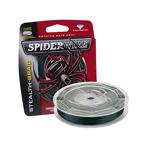 Spiderwire SCS15G-125 Braided Stealth Superline, Moss Green, 15 Pound, 125 Yards