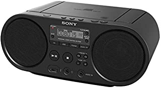 Portable Sony CD Player Boombox Digital Tuner AM/FM Radio Mega Bass Reflex Stereo Sound System