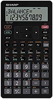 Sharp EL-738FB 10-Digit Financial Calculator