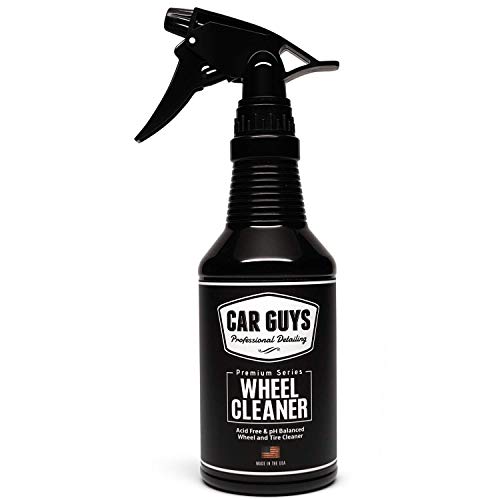 CAR GUYS Wheel Cleaner - Rim and Tire Cleaner for Brake Dust and Grime - Safe for Alloy, Chrome, Aluminum, and More - 18 Oz