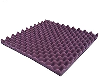 Fine Acoustic Absorption Panel, Acoustic Panels Studio Foam, Soundproofing Panel Sound Stop Absorption Corner Wall in Studios or Home Theater KTV Soundproof (Purple)