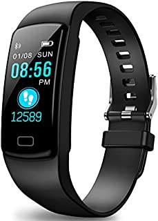 Fitness Tracker, Activity Tracker Health Exercise Fitness Watch Waterproof with Heart Rate Monitor and Sleep Monitor, Calorie Counter, Step Counter Pedometer Walking for Kids Girls and Boys