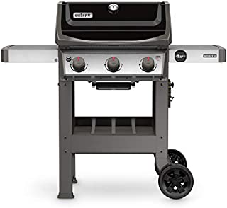 Weber 45010001 Spirit II E-310 3-Burner Liquid Propane Grill, Black