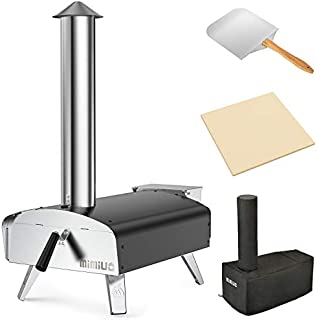 Mimiuo Portable Wood Pellet Pizza Oven with 13