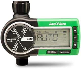 Rain Bird 1ZEHTMR Professional Grade Electronic Digital Hose End Timer/Controller, One Zone/Station, Battery Operated