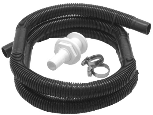 Shoreline Marine Bilge Pump Plumbing Kit with 3/4 Inch X 5 Feet Hose