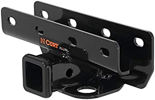 CURT 13432 Class 3 Trailer Hitch, 2-Inch Receiver, Compatible with Select Jeep Wrangler JK , Black