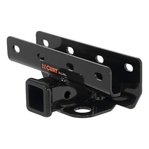 CURT 13432 Class 3 Trailer Hitch, 2-Inch Receiver, Compatible with Select Jeep Wrangler JK , Black