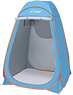 WADEO Privacy Tent Instant Portable Outdoor Shower Tent, Camp Toilet, Changing Room, Rain Shelter with Window for Camping and Beach Easy Set Up, Foldable with Carry Bag