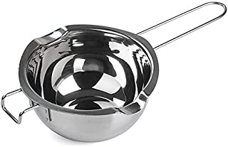 Stainless Steel Double Boiler Pot for Melting Chocolate, Candy and Candle Making (18/8 Steel, 2 Cup Capacity, 480ML)