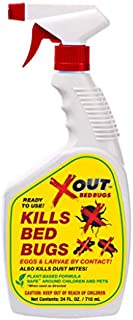 X-Out Bed Bug, Dust Mite and Flea Killer Spray - Non-Toxic - 24 oz