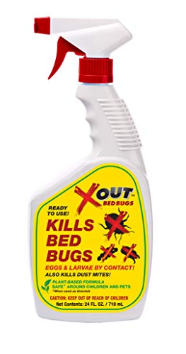 X-Out Bed Bug, Dust Mite and Flea Killer Spray - Non-Toxic - 24 oz