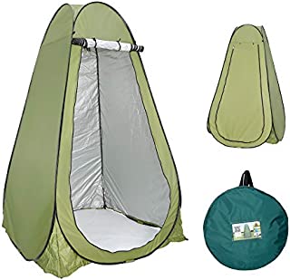 F2C 6.3FT Pop Up Privacy Tent Instant Shower Tent Portable Outdoor Rain Shelter, Camp Toilet, Dressing Changing Room with Carry Bag, Window, Stakes