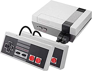 Classic Mini Retro game console, Built-in 620 video games Plug and Play, Old Game System with 2 NES Classic Controllers, AV Output Mini NES Console, Old School Games Console for Kids and Adults