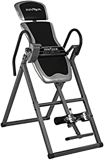 Innova Inversion Table with Adjustable Headrest, Reversible Ankle Holders, and 300 lbs Weight Capacity